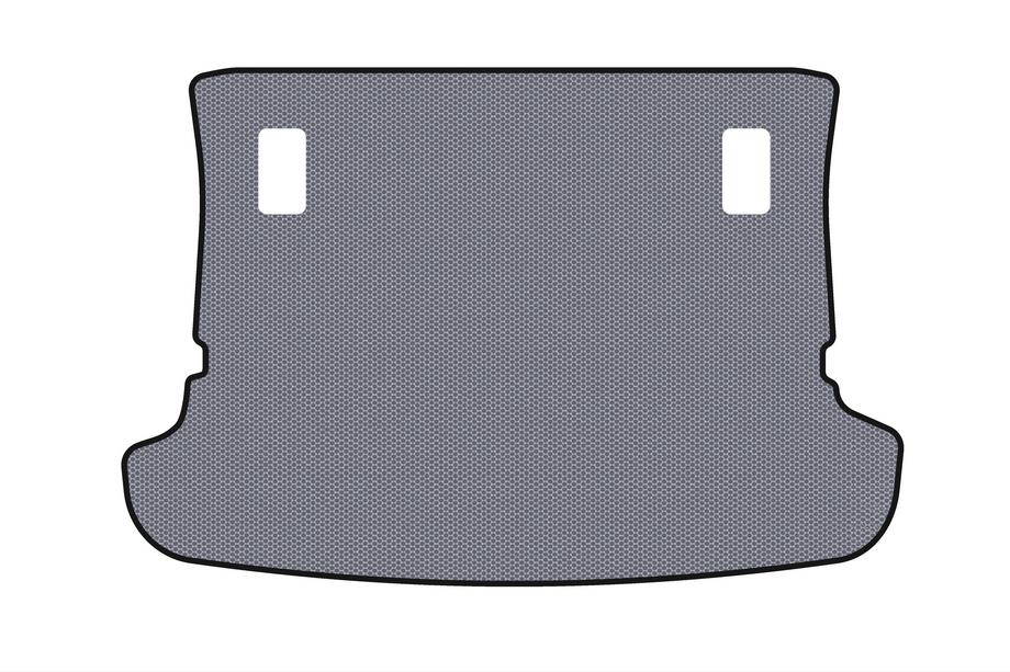 Toyota Corolla Verso 2004–2009 Rubberen kofferbakmat Carsuit (7-zits, grijs) Image
