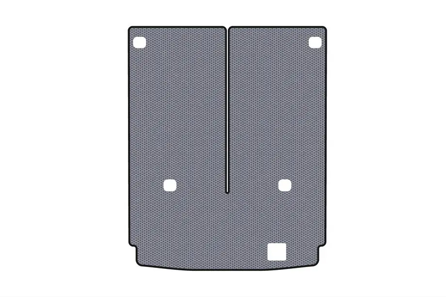 Mercedes GL-klasse X164 2006–2012 Rubberen kofferbakmat Carsuit (7-zits, derde zitrij neergeklapt, grijs) Image