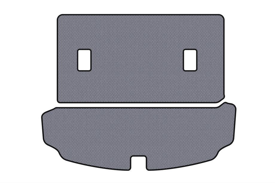 Acura MDX 2007–2013 Rubberen kofferbakmat Carsuit V-2 (Grijs) Image