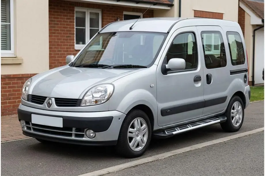Renault Kangoo 1998–2008 Sunrise side steps (2 stuks, aluminium) Image