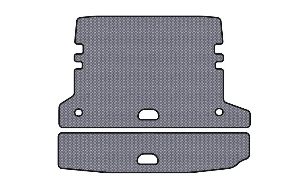 BMW 3 Serie F30/F31 2012–2019 Rubberen kofferbakmat Carsuit V-2 (voor F-31, grijs) Image