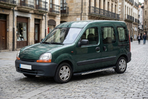 Renault Kangoo 1998–2008 Duru zijtreden (set van 2, aluminium) foto 1