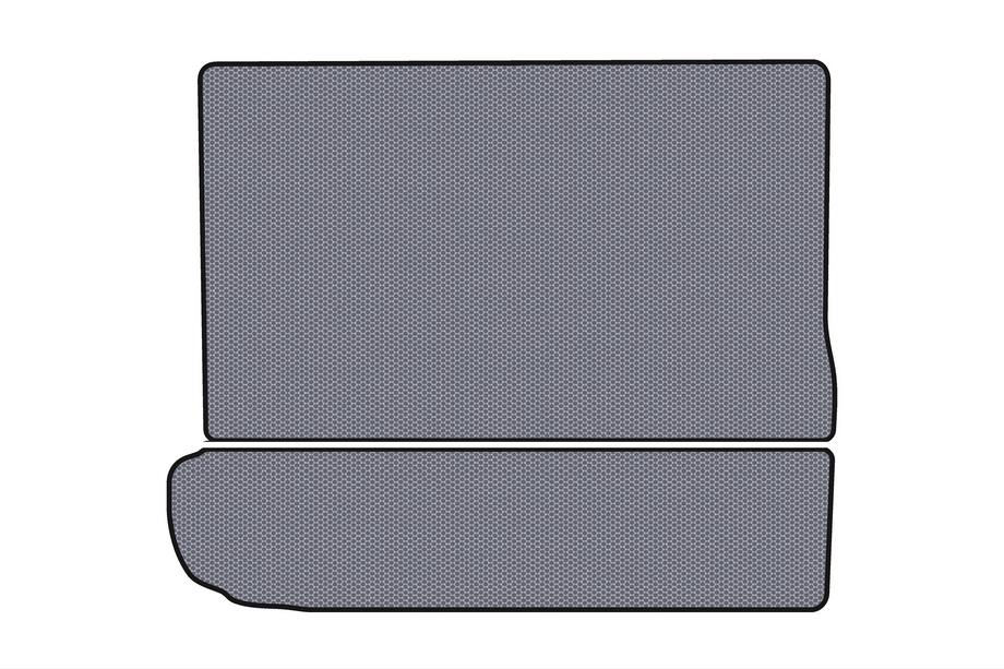 Citroen C-4 Picasso 2013–2022 Rubberen kofferbakmat Carsuit (3e rij neergeklapt, grijs) Foto 1