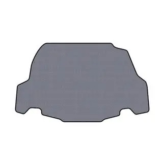 Carsuit rubberen kofferbakmat (2009-2014, GT, Cabriolet, grijs)