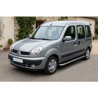 Maydos V1 side steps (set van 2, aluminium/RVS) Renault Kangoo 1998–2008 foto 1