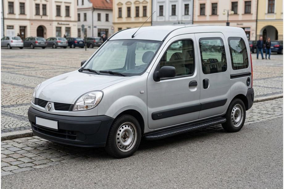 Renault Kangoo 1998–2008 Bosphorus Black side steps (2 stuks, aluminium) Image