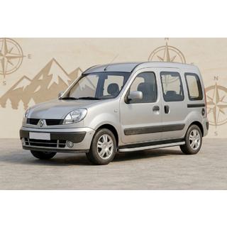 Side steps Tayga Grey (set van 2, aluminium) Renault Kangoo 1998–2008 foto 1