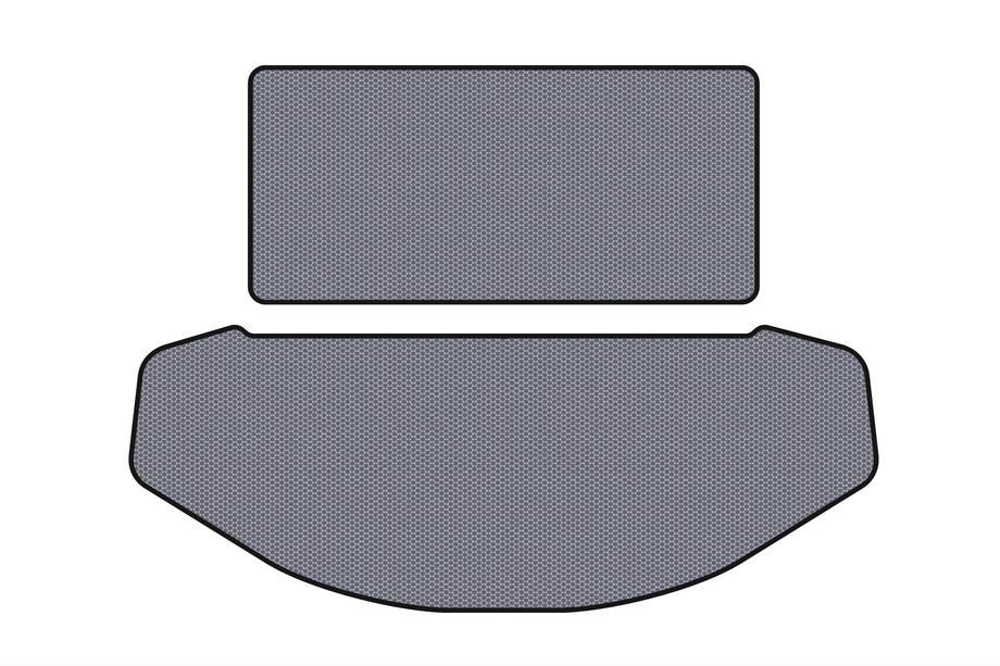 Mazda CX-9 2017– Carsuit rubberen kofferbakmat (rugleuning + kofferbak, 7-zits, grijs) Image