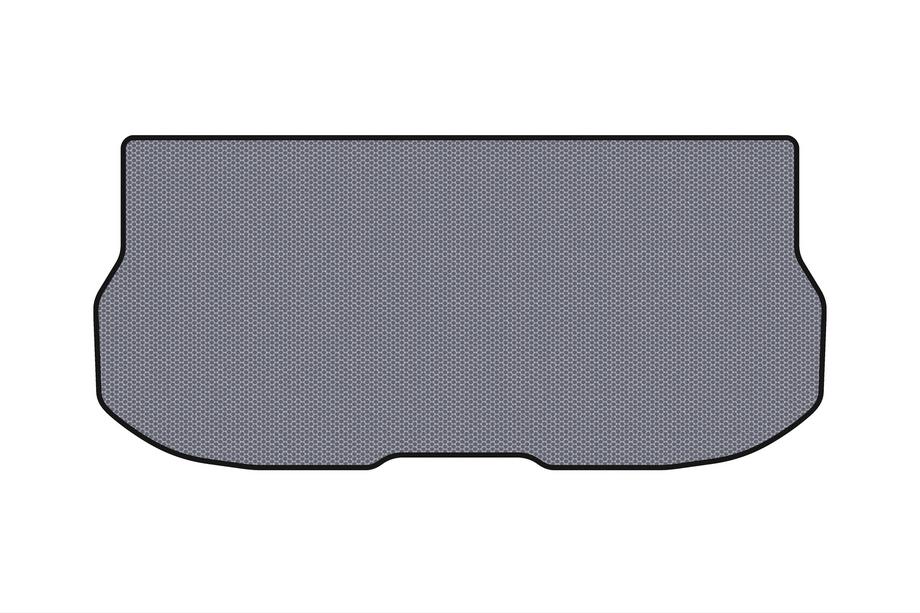 Nissan Quest 2011–2017 Rubberen kofferbakmat Carsuit (met 3e zitrij, 7-zits, grijs) Foto 1