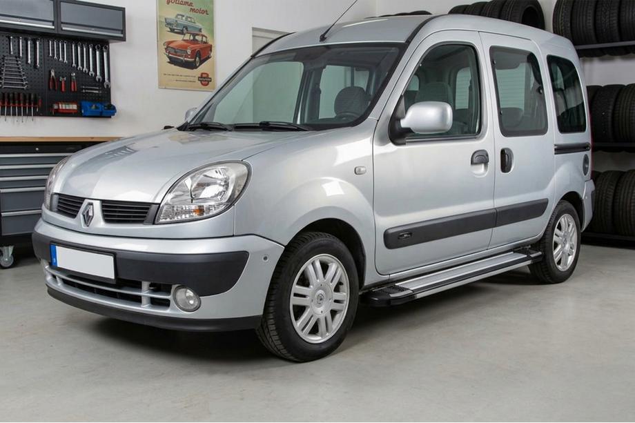 Renault Kangoo 1998–2008 Rainbow side steps (2 stuks, aluminium) Image