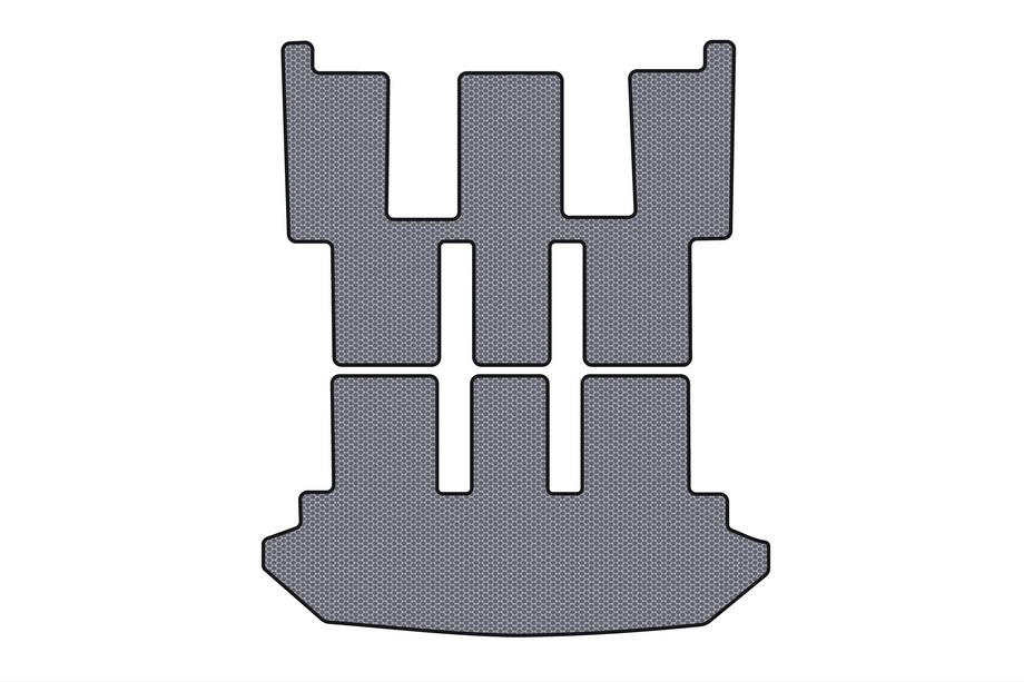 Peugeot 807 2002–2014 Rubberen kofferbakmat Carsuit V2 (Grijs) Foto 1