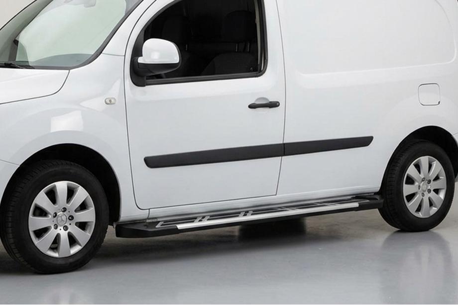Renault Kangoo 2008–2020 Sunrise side steps (2 stuks, aluminium) Lange wielbasis Image