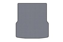 Tesla Model S 2012– Carsuit rubberen kofferbakmat voorzijde (4WD, 2012-2021, grijs) foto 1