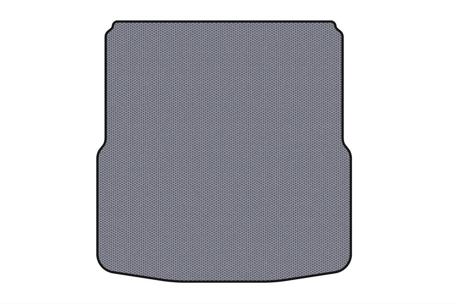Skoda Superb 2009–2015 Rubberen kofferbakmat Carsuit (dubbele laadvloer, SW, grijs) Foto 1