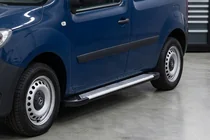 Renault Kangoo 2008–2020 Line side steps (set van 2, aluminium) foto 1