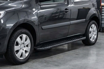 Renault Kangoo 2008–2020 Bosphorus Black side steps (2 st., aluminium) foto 1
