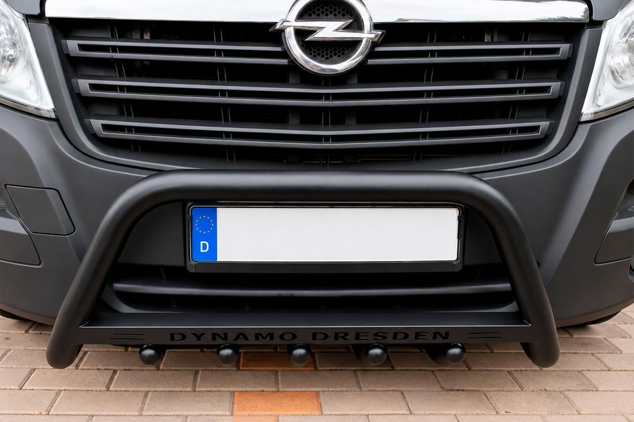 Opel Movano 2021– Bullbar WT004 Black (RVS) Image