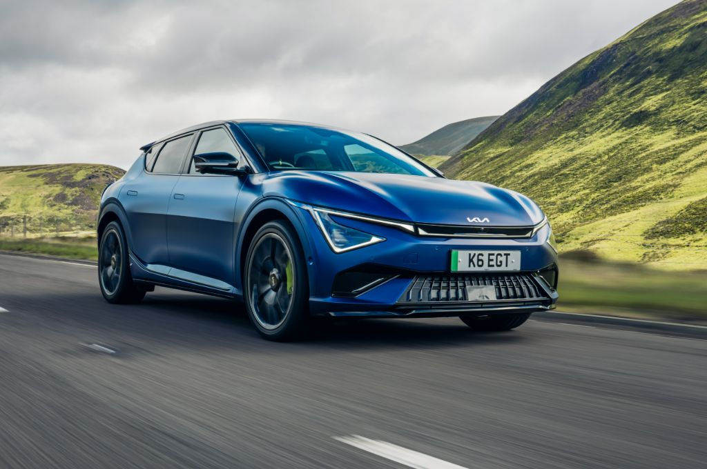 Review van de vernieuwde elektrische crossover Kia EV6 GT 2025