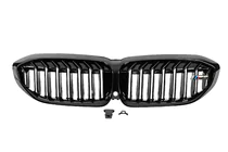 BMW 3 Serie G20/G21 2018– Niergrille M-Look V1 (2018-2022, glanzend zwart) foto 2
