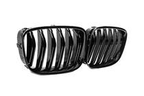 BMW 5 Serie F07 2009–2017 Niergrilles M-Look (hoogglans zwart) foto 4