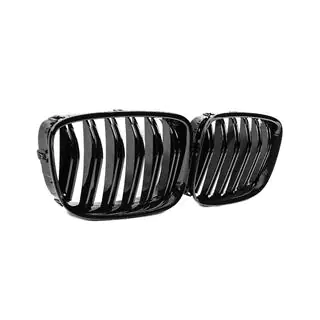 Niergrilles M-Look (hoogglans zwart) foto 4