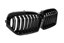 BMW 5 Serie G30/G31 2017–2023 M-Look V2 nierengrille (2021-2023, hoogglans zwart) foto 4