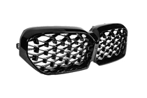 BMW 5 Serie G30/G31 2017–2023 Niergrilles Diamond Black (2021-2023) foto 4