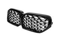 BMW 5 Serie G30/G31 2017–2023 Niergrille Diamond Silver (2021-2023) foto 3
