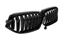 BMW 6-serie G32 2017– 1-Bar nierengrille (2020-2023, hoogglans zwart) foto 4