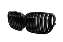 BMW 7 Serie F01/F02 2008–2015 Niergrilles M-Look (hoogglans zwart) foto 3