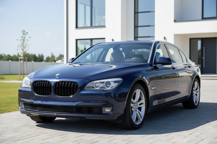 BMW 7 Serie F01/F02 2008–2015 Niergrilles M-Look (hoogglans zwart) Image