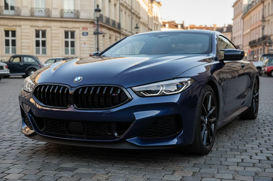 BMW 8-serie G14/G15/G16 2018– Nierroosters 1-Bar (2018-2022, hoogglans zwart) Image