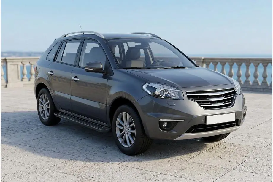 Renault Koleos 2008–2016 Allmond Black side steps (2 st., aluminium) Image
