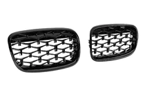 BMW X6 E71 2008–2014 Nieren grille Diamond Black (glans zwart) foto 4