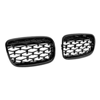 Nieren grille Diamond Black (glans zwart) foto 4