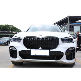Niergrilles Diamond Black (2018-2022, hoogglans zwart) BMW X5 G05 2019–2026 foto 1