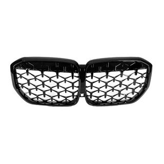 Niergrilles Diamond Black (2018-2022, hoogglans zwart) BMW X5 G05 2019–2026 foto 2