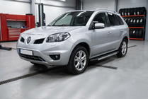 Renault Koleos 2008–2016 Duru side steps (2 stuks, aluminium) foto 1