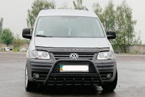 Volkswagen Caddy 2004–2010 Bullbar WT004 Black (RVS) foto 2