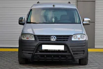 Volkswagen Caddy 2004–2010 Bullbar WT003 Black (RVS) foto 1
