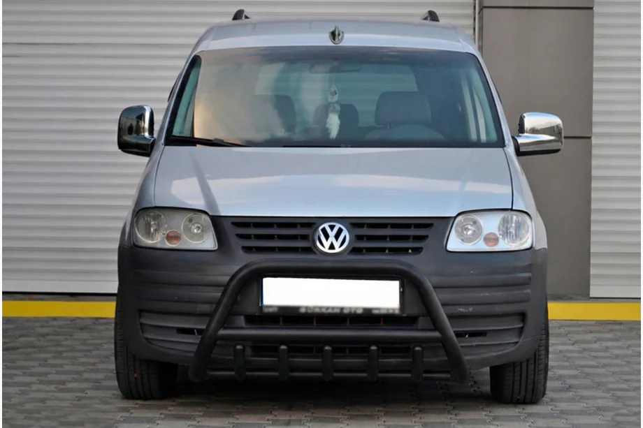 Volkswagen Caddy 2004–2010 Bullbar WT003 Black (RVS) Image