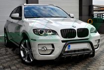 BMW X5 E70 2007–2013 Bullbar WT003 Black (RVS) foto 1