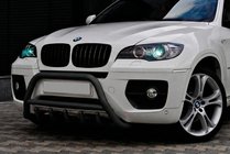 BMW X6 E71 2008–2014 Bullbar WT003 Black (RVS) foto 1
