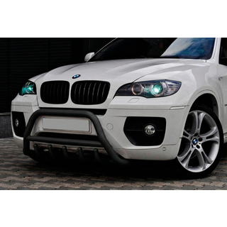 Bullbar WT003 Black (RVS) BMW X6 E71 2008–2014 foto 1