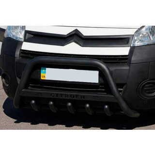 Bullbar WT004 Black (RVS) Citroen Berlingo 2008–2018 foto 1