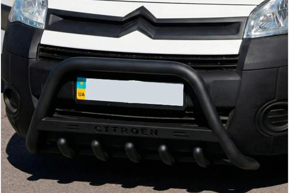 Citroen Berlingo 2008–2018 Bullbar WT004 Black (RVS) Image