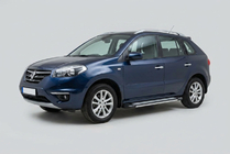 Renault Koleos 2008–2016 Rainbow zijtreden (set van 2, aluminium) foto 1