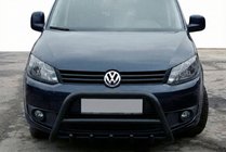 Volkswagen Caddy 2015–2020 Bullbar WT003 Black (RVS) foto 1