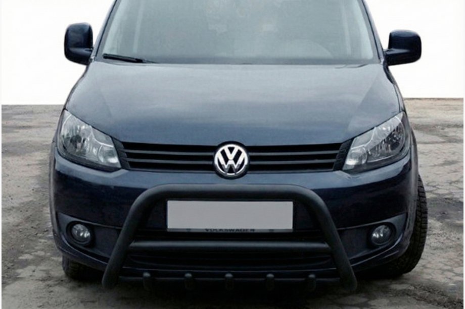 Volkswagen Caddy 2015–2020 Bullbar WT003 Black (RVS) Image