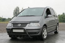 Volkswagen Sharan 2010–2023 Bullbar WT004 Black (RVS) foto 2